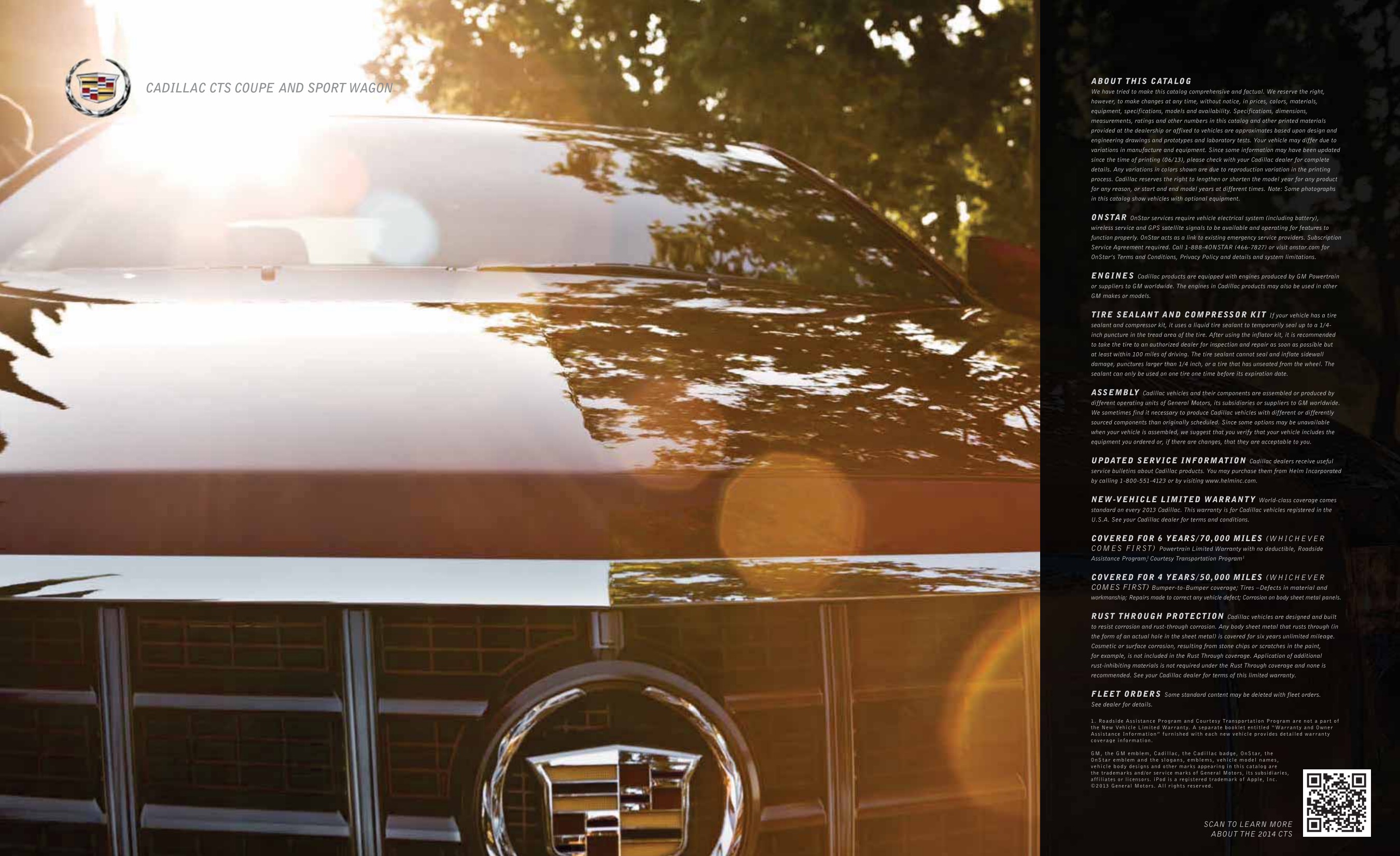 2014 Cadillac CTS Brochure Page 24